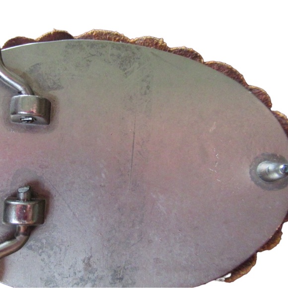 Abercrombie & Fitch Brown Leather Belt With Leather Buckle - Picture 8 of 10